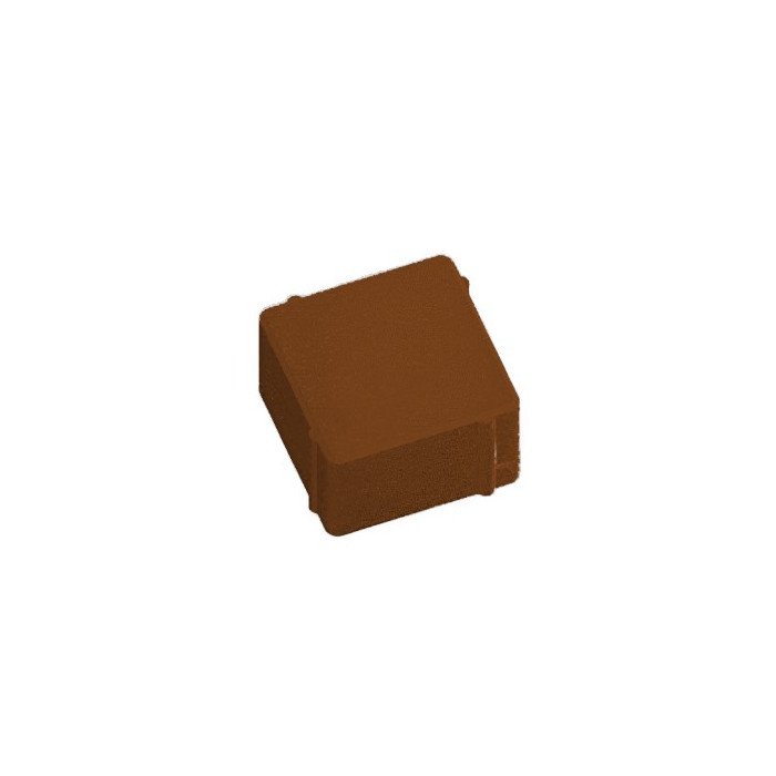 Квадратная тротуарная плитка 100х100х60 Коричневый